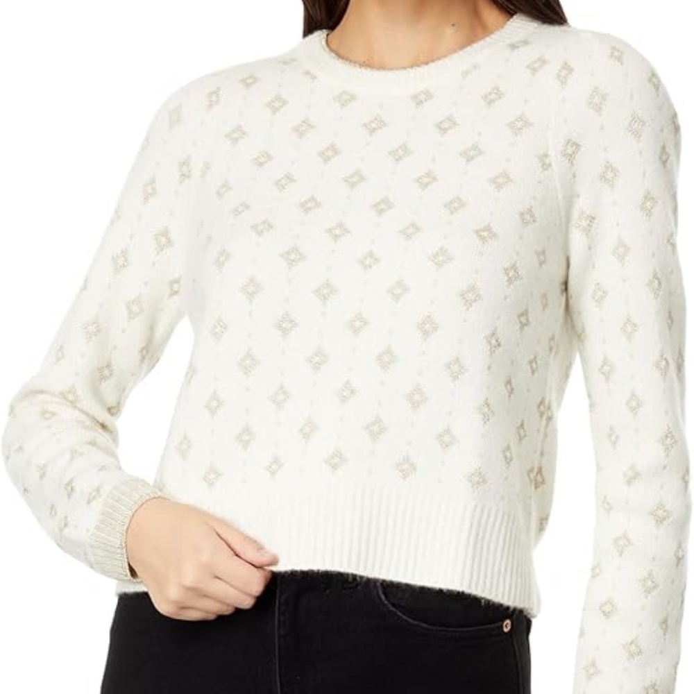 Splendid Keira Lurex Jersey Snow MD